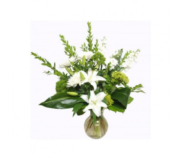 The bouquet Whiteness Wintry